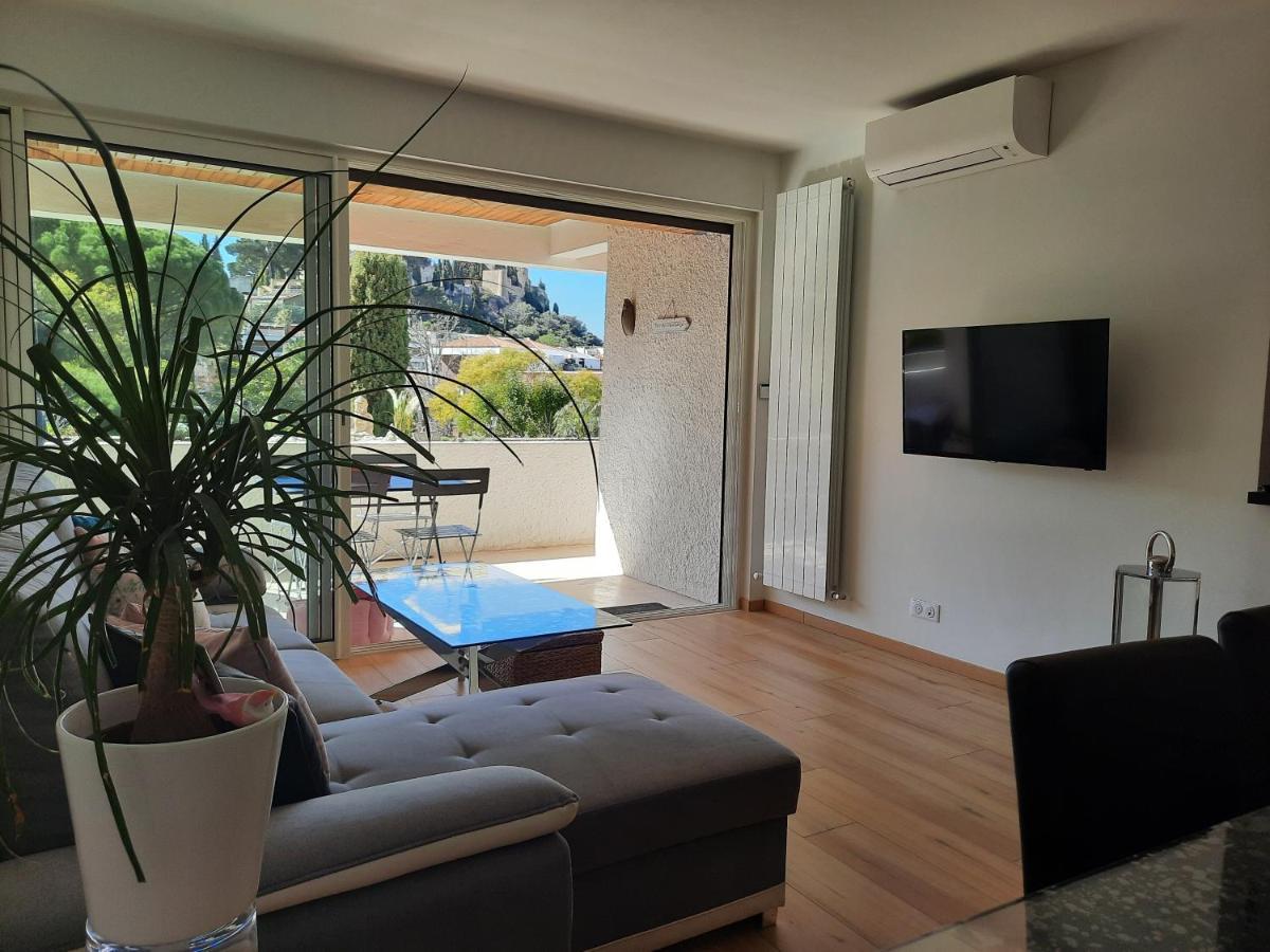Mon petit Paradis, Cassis centre Apt 90 m2, 200 m Mer, terr plein sud, clim park privé Extérieur photo