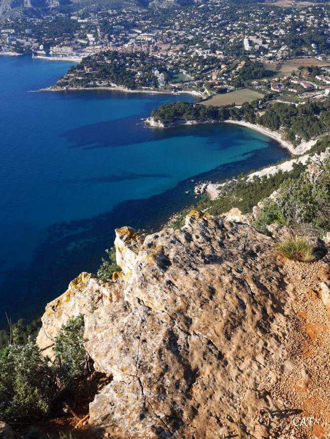 Mon petit Paradis, Cassis centre Apt 90 m2, 200 m Mer, terr plein sud, clim park privé Extérieur photo