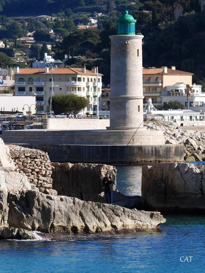 Mon petit Paradis, Cassis centre Apt 90 m2, 200 m Mer, terr plein sud, clim park privé Extérieur photo