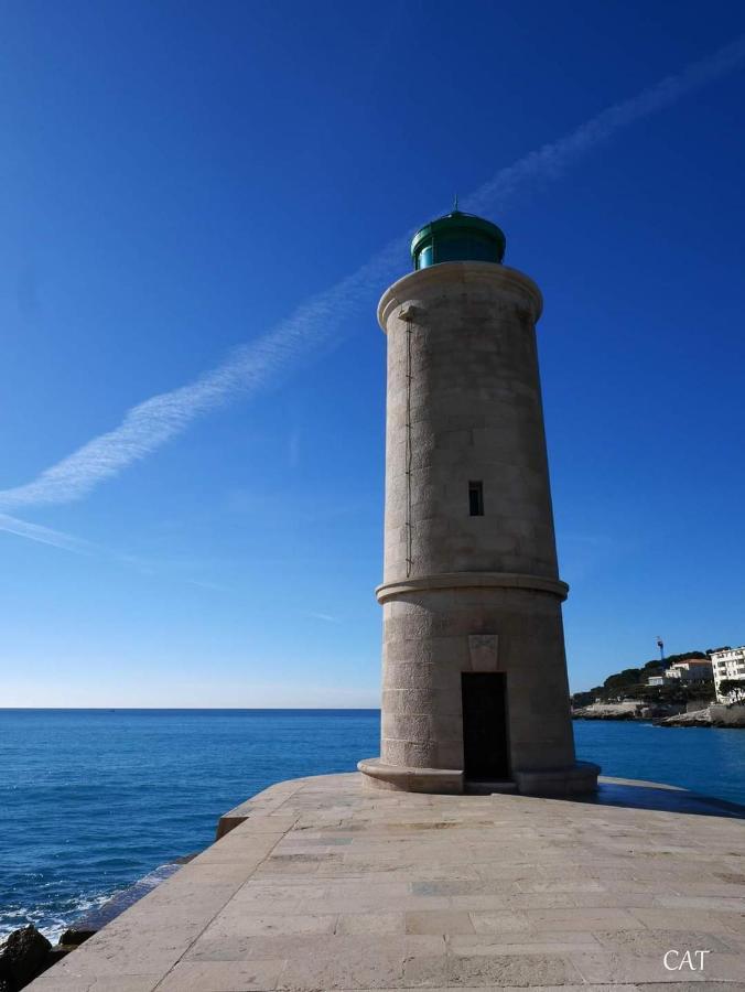 Mon petit Paradis, Cassis centre Apt 90 m2, 200 m Mer, terr plein sud, clim park privé Extérieur photo